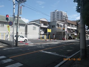 竹谷小学校前駐車場