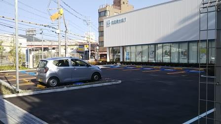 池田泉州銀行志紀駐車場