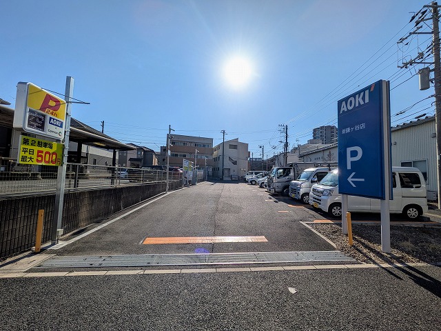 AOKI新鎌ヶ谷店駐車場